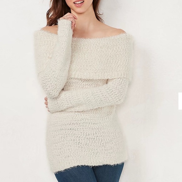 LC Lauren Conrad Sweaters - NWT LC Lauren Conrad Off Shoulder Sweater